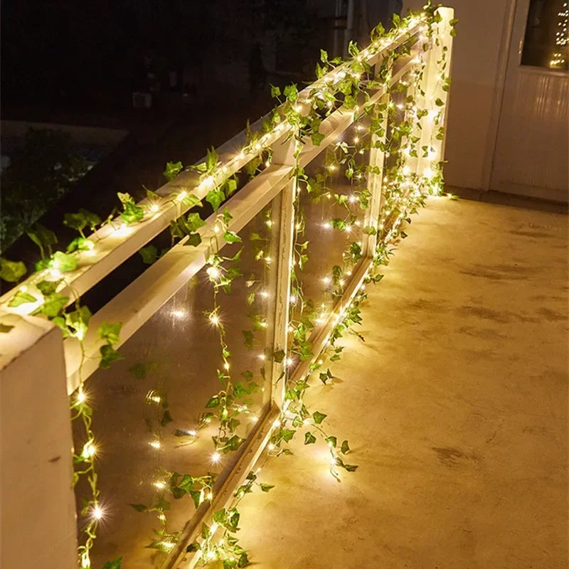 GreenGlow Lichterkette - Für eine Gemütliche Natürliche Beleuchtung | Karnz