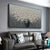Moderne abstrakte Blumenbaum Wandkunst Fine Art Leinwanddrucke Große Größen Bilder Für Wohnzimmer Schlafzimmer Home Office Kunstdekoration | Karnz