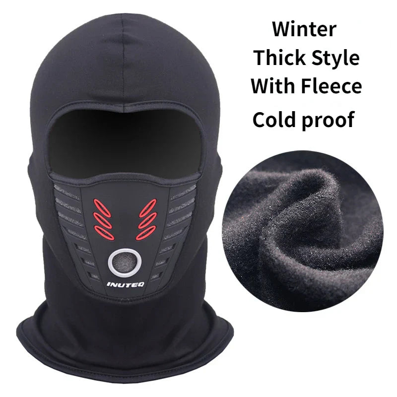 Winddichte Atmungsaktive Motorrad Winter Vollgesichtsmaske | Karnz