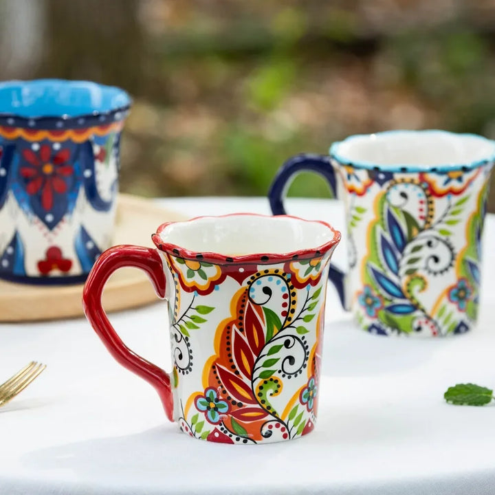 Bohemian Blossoms Kaffeetasse | Karnz