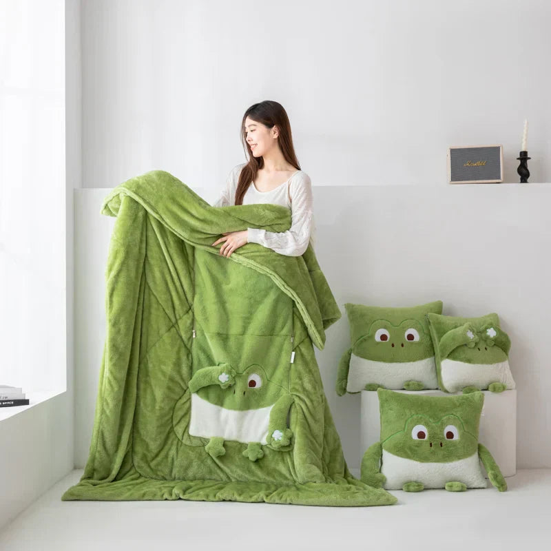 Gemütliche Träume Mini Monster Quiltkissen Karnzanket