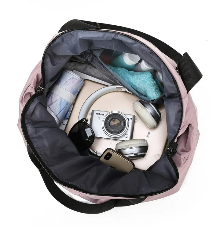 Karnz | Sporttasche Valtiva FlexiBag | Großes Volumen | Wasserdicht & Multifunktional | Für Fitness, Reisen & Wochenendtrips