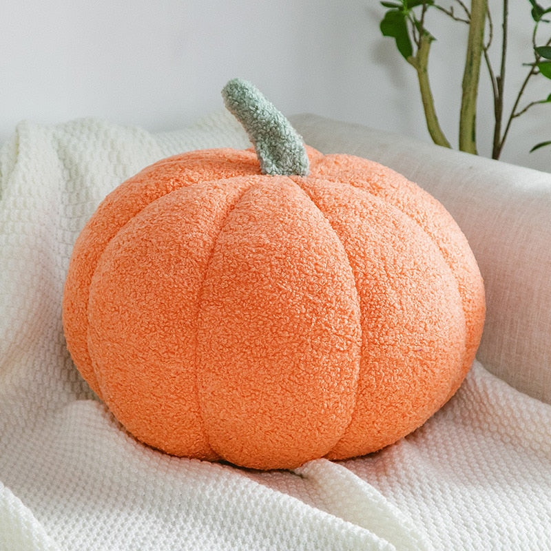 Weiche Kürbis Plüsch Halloween Kissen