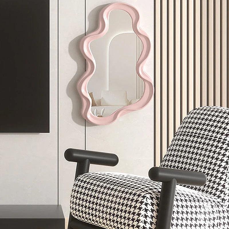 Spiegelia Dekorativer, wolkenförmiger Spiegel – für Wohnzimmer, Schlafzimmer und Badezimmer