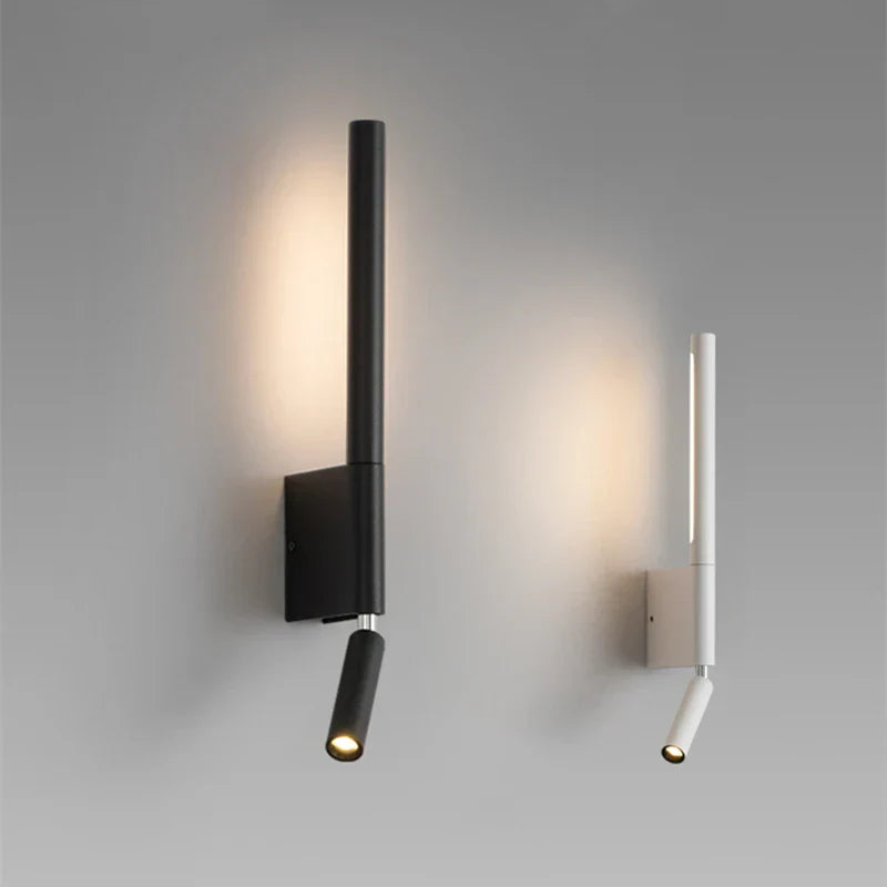 Moderne LED Wandleuchte für Schlafzimmer, Verstellbare Wandlampe im Hotelstil | Karnz