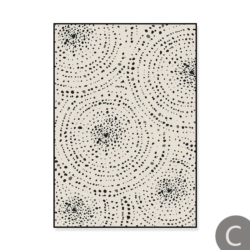 Sonne Meer Kreise Minimalistische Linienkunst Schwarz Weiß Wandkunst Feine Kunst Leinwanddrucke Bilder Für Modernes Wohnzimmer Schlafzimmer Wohnkultur | Karnz