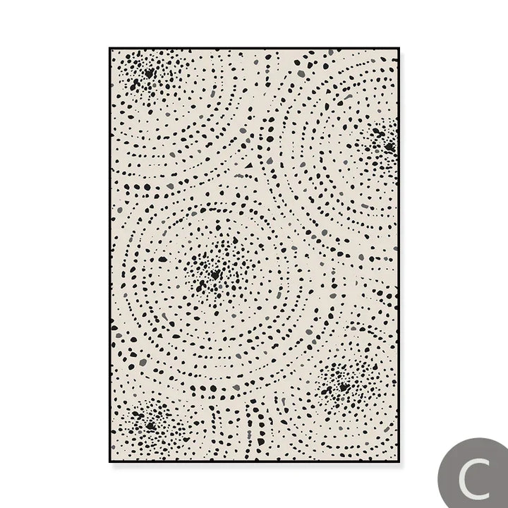 Sonne Meer Kreise Minimalistische Linienkunst Schwarz Weiß Wandkunst Feine Kunst Leinwanddrucke Bilder Für Modernes Wohnzimmer Schlafzimmer Wohnkultur | Karnz