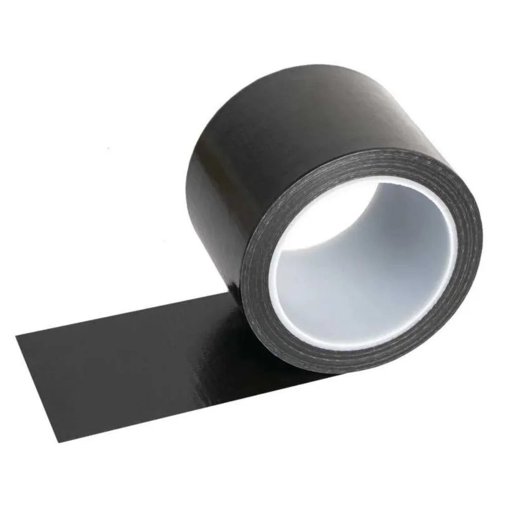 Karnz | LederFixx Selbstklebendes Lederreparaturband | PU-Material | Wasserdicht & Zuschneidbar | 5 cm × 5/10/20 m & 10 cm × 10 m | Schwarz