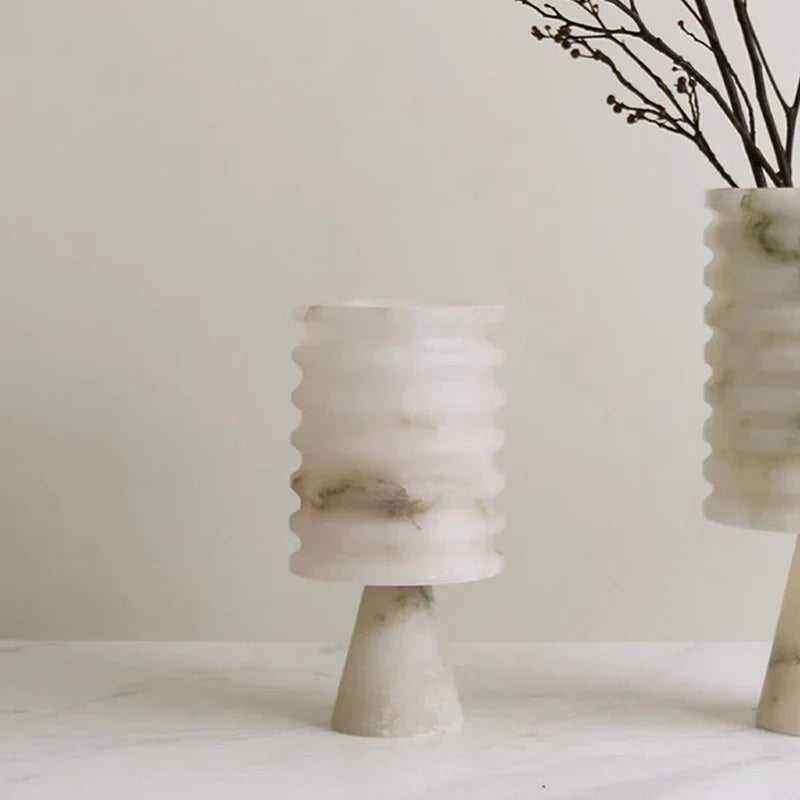 Weißer Onyx Blumenstrauß Karnz