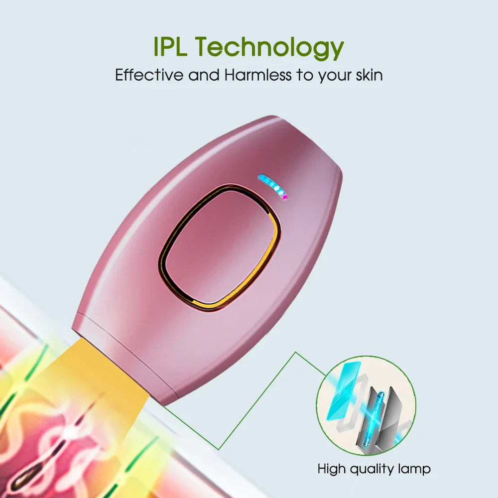 Sandsberg Bikini IPL 500.000 Flash Epilierer Impulse Permanent Laser Epilierer Schmerzlos Für Frauen Haar Entfernung Heimgebrauch Geräte
