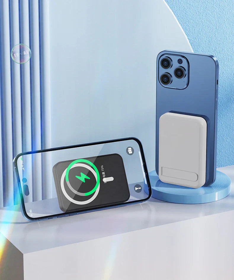 Magnetische kabellose Powerbank mit Ständer
