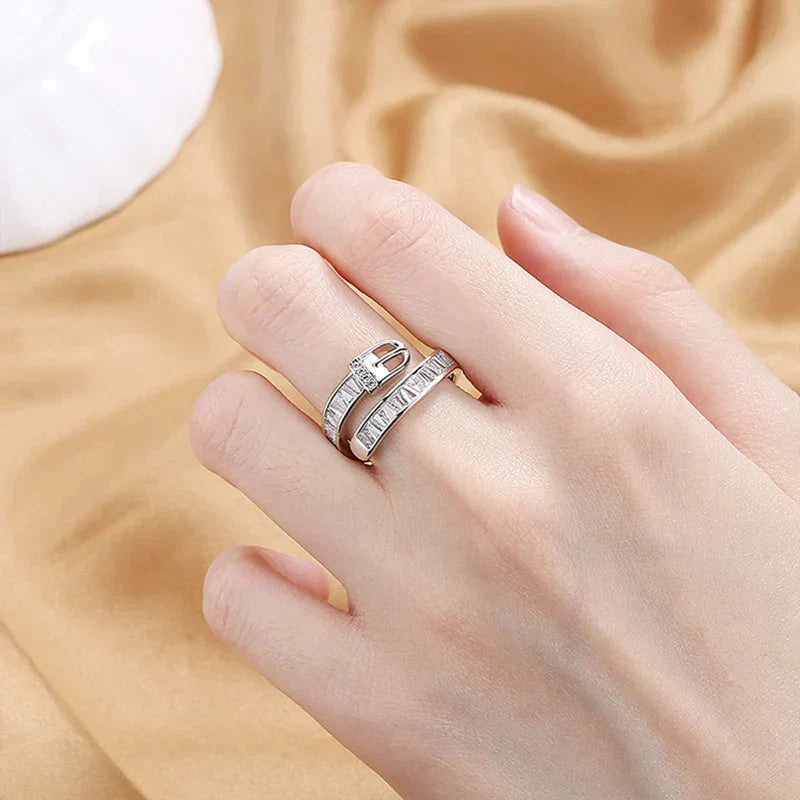 Karnz | Diamond Belt Ring