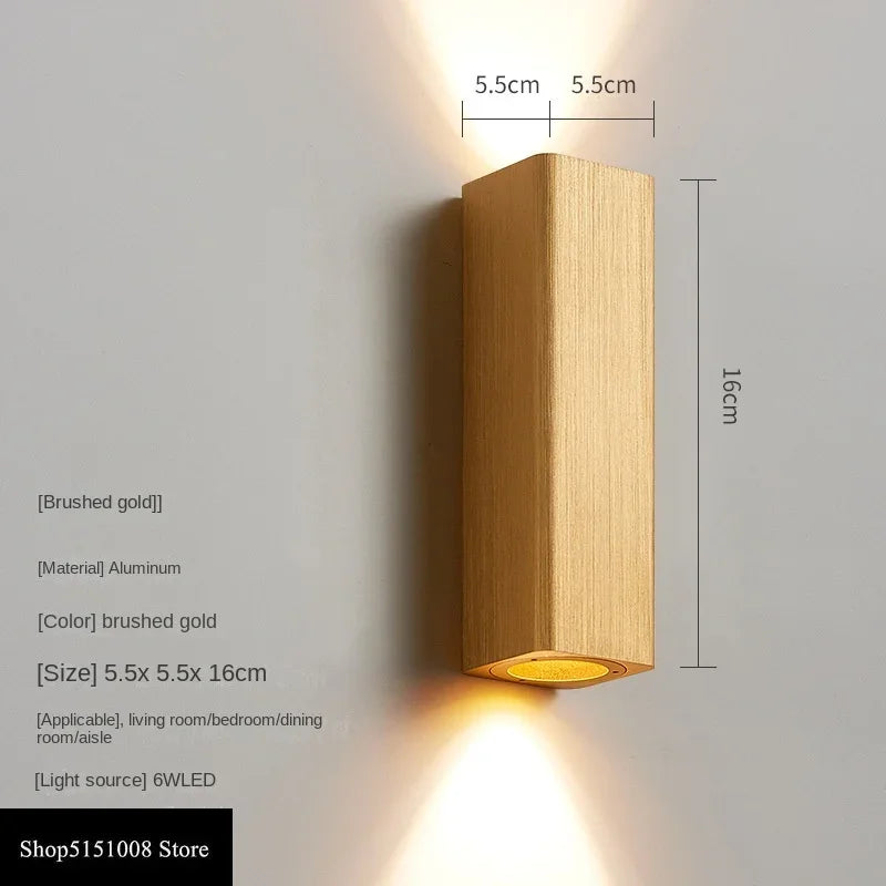 LumiGlow - Stilvolle LED-Wandlampe mit Warm- und Kaltlicht | Karnz