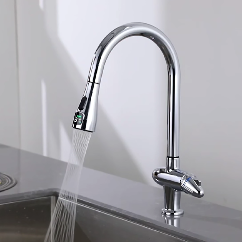 Thermo Sense LED abnehmbarer Wasserhahnkopf Ersatz