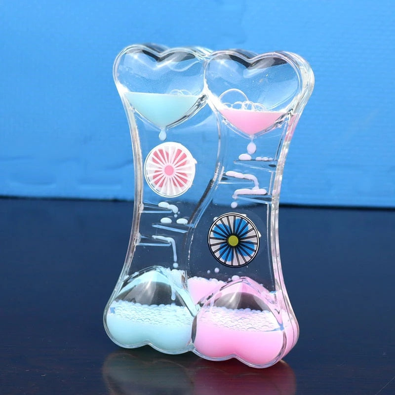 Windmühle Flüssige Bewegung Sanduhr