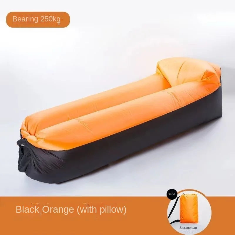 AirRelax Luftsofa | Ergonomisch & Komfortabel | Aufblasbar ohne Pumpe | Für drinnen & draußen