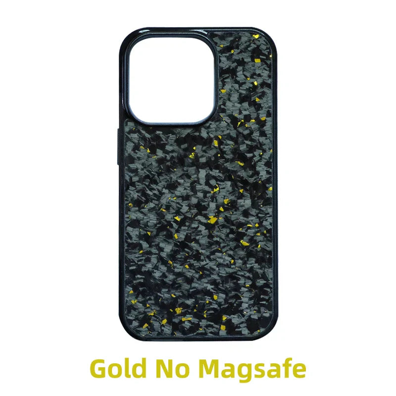 Magsafe Carbonfaser-Stoßfeste iPhone-Hülle