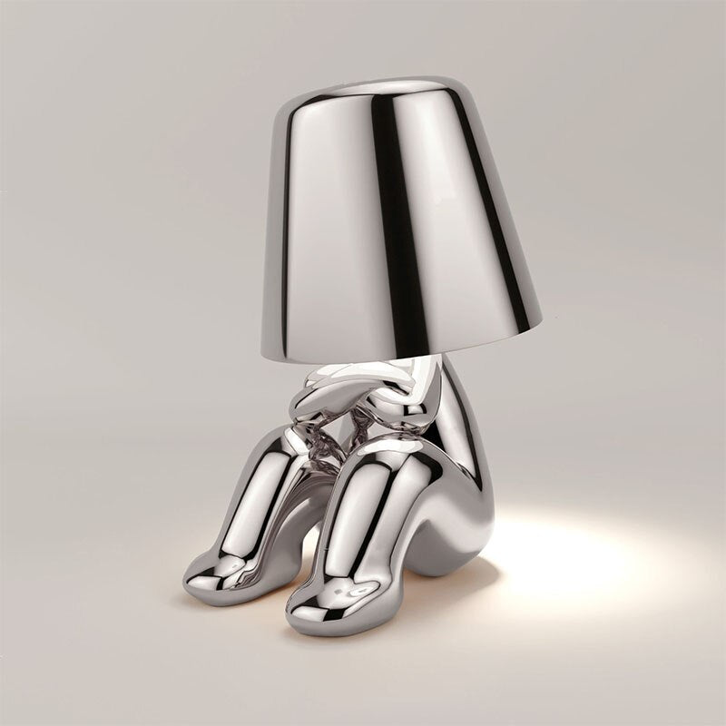 Moderne Tischlampe GloedHeld – Warmes LED-Licht für Wohnzimmer & Schlafzimmer | Stilvoll & Funktional | Karnz