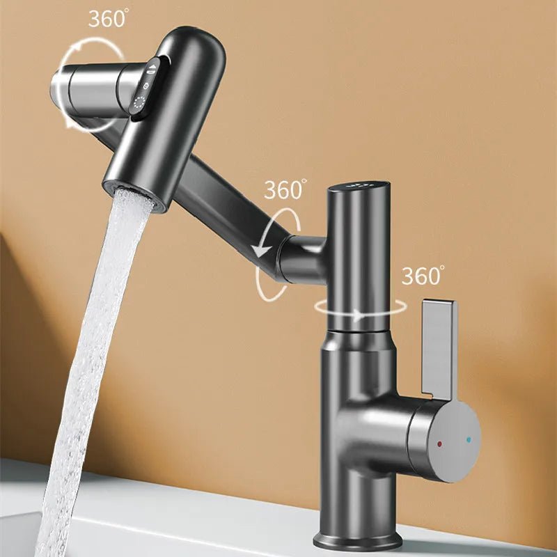 LUSTRAFLOW 360° Armatur mit LED-Temperaturanzeige | Karnz