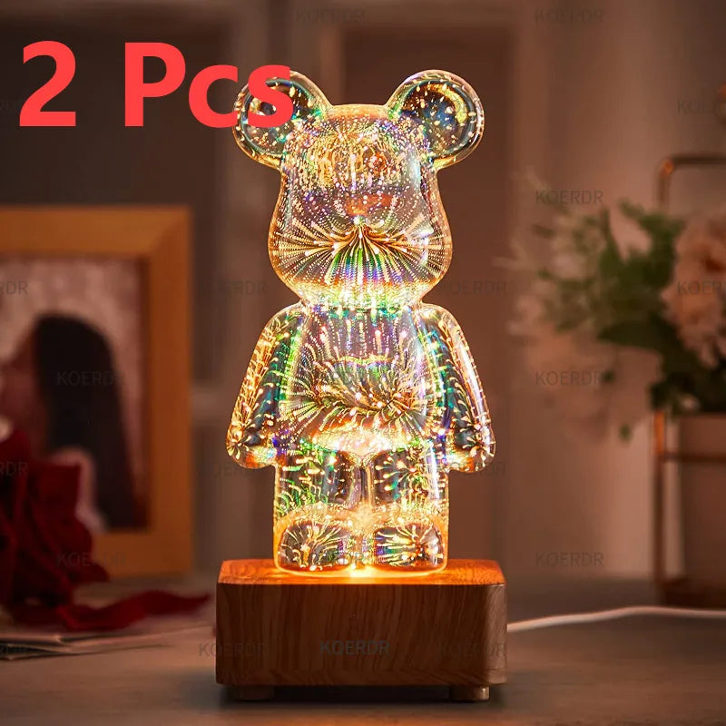 Magische 3D Feuerwerksprojektions-Stimmungslicht - StarBear | Karnz