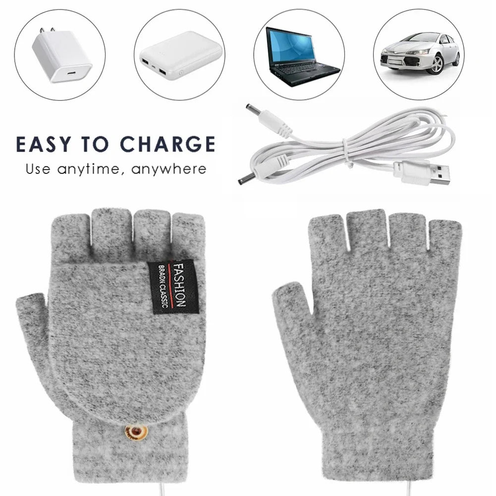 USB wiederaufladbare warme Wellenheizdehandschuhe