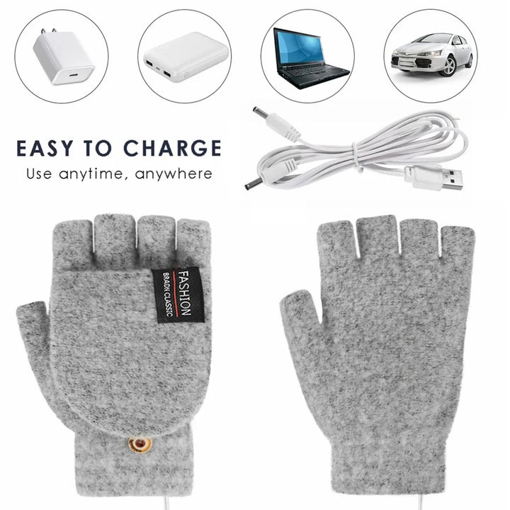 USB wiederaufladbare warme Wellenheizdehandschuhe