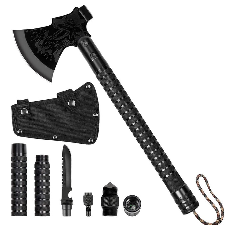 Karnz | Multi-Gear Faltbare Überlebens Camping Axt