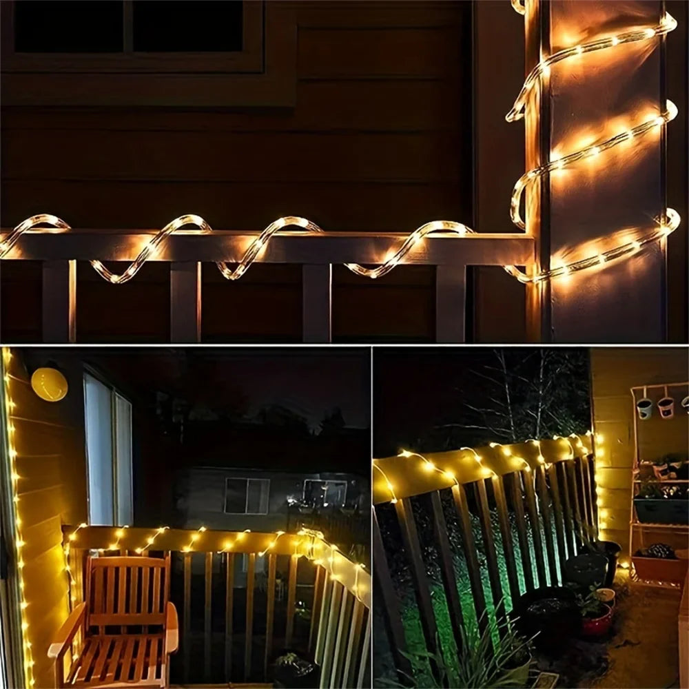 Solar wasserdichte LED-Lichterkette Karnz