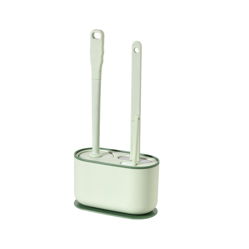 Karnz | Wandmontierter Toilettenreiniger Abflussbürsten Set
