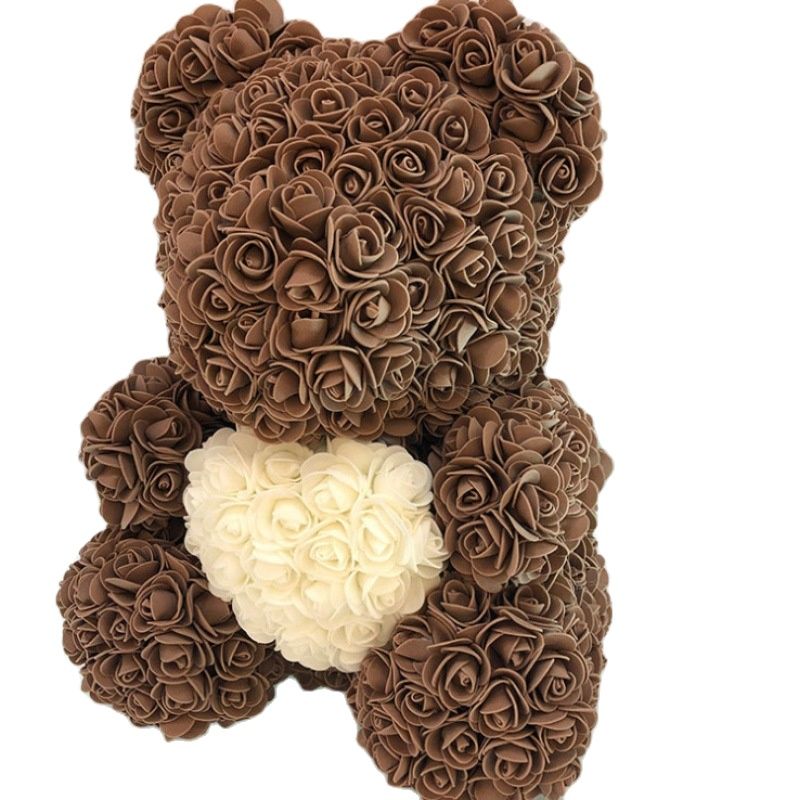 Karnz | Künstliche Rosenblumen Teddybär