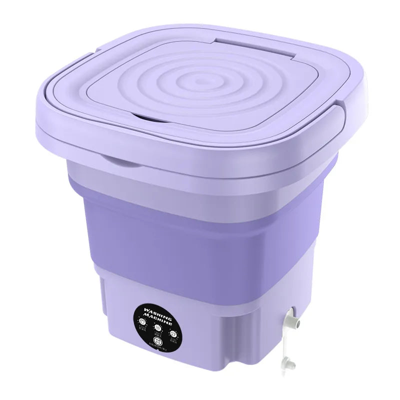 8L Tragbare Mini Klappwaschmaschine
