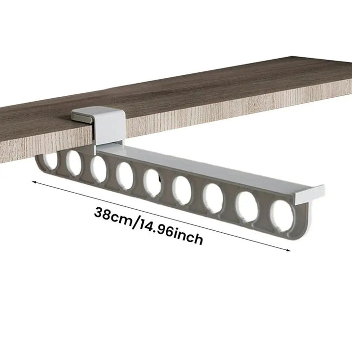 Ausziehbare Kleiderstange Kleiderschrank Organizer Kleiderbügel