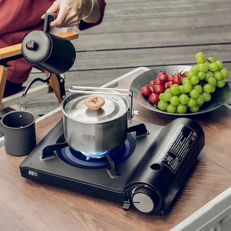 Camp Cuisine Mini tragbarer Gaskocher | Karnz
