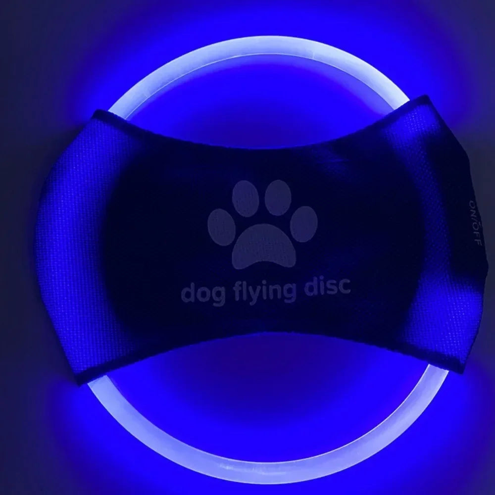 LED Frisbee für Hunde wiederaufladbar und wasserdicht Karnz