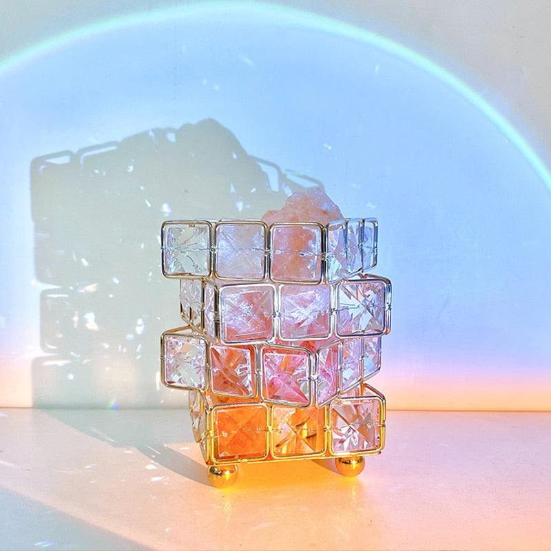 Crystal Room Stimmung Ambient Geo Shimmer Würfellicht | Karnz