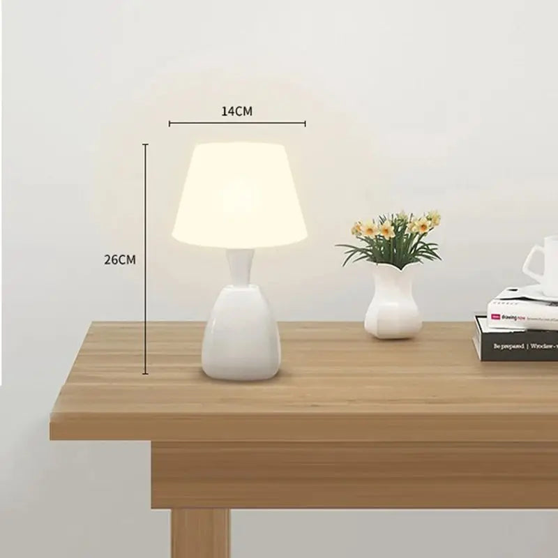 LED Touch Nachtlampe – Moderne Dimmbare Tischleuchte für Schlafzimmer und Büro | Karnz