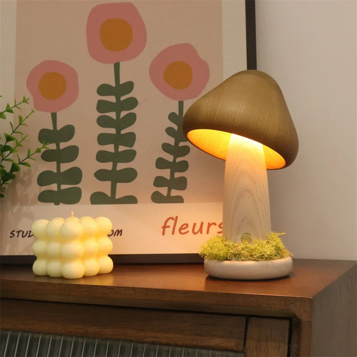 Verzauberte Pilzlampe