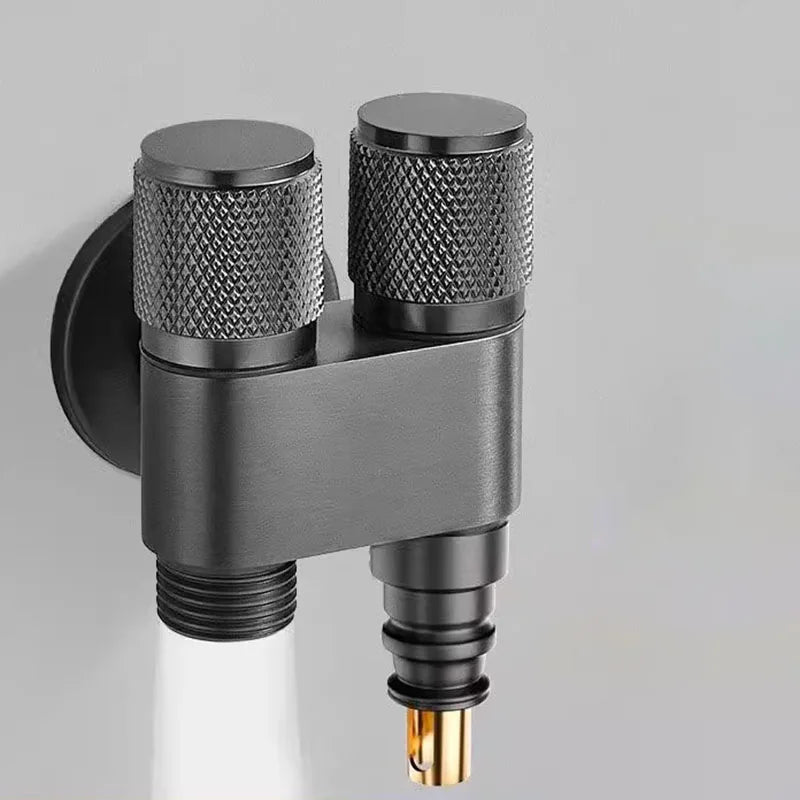 Dual Flow Pro – 2-in-1 Wandarmatur für Toilette und Waschmaschine Karnz