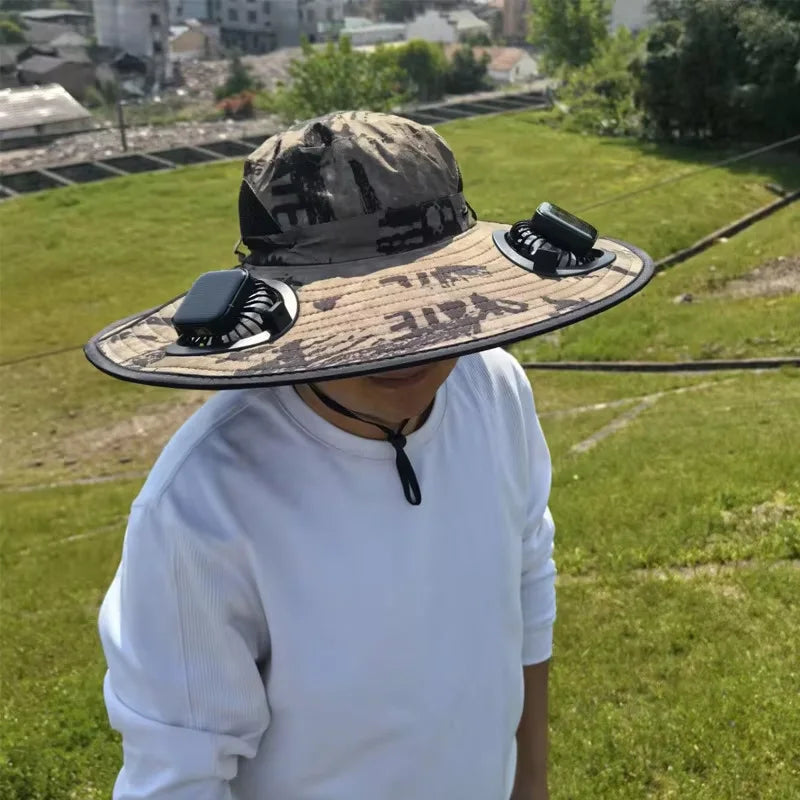 Solar Fan Bucket Hat | Karnz