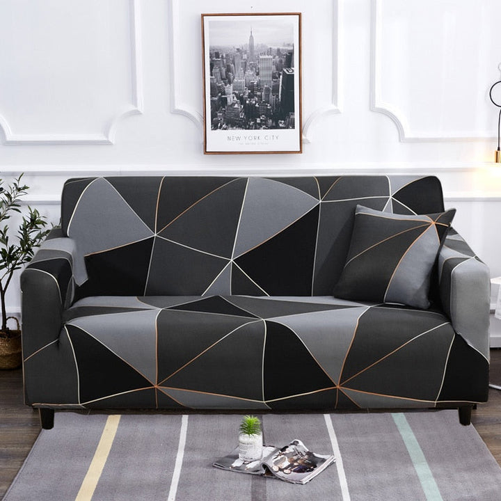 Modern rutschfeste bunte elastische Sofabezug | Karnz