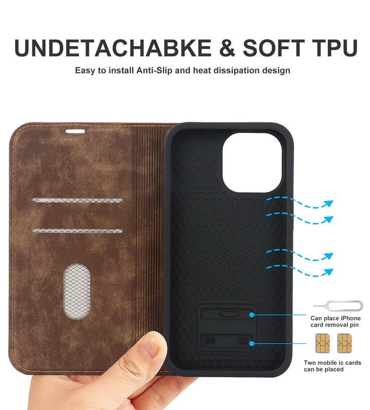 Sandsberg Wallet Hülle MagSafe Wireless Charging- iPhone
