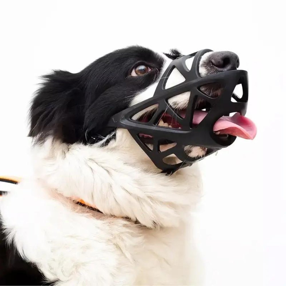 SafeBark Maulkorb für Hunde – Effektive Anti-Biss- und Anti-Bell-Lösung, Atmungsaktiv und Bequem | Karnz