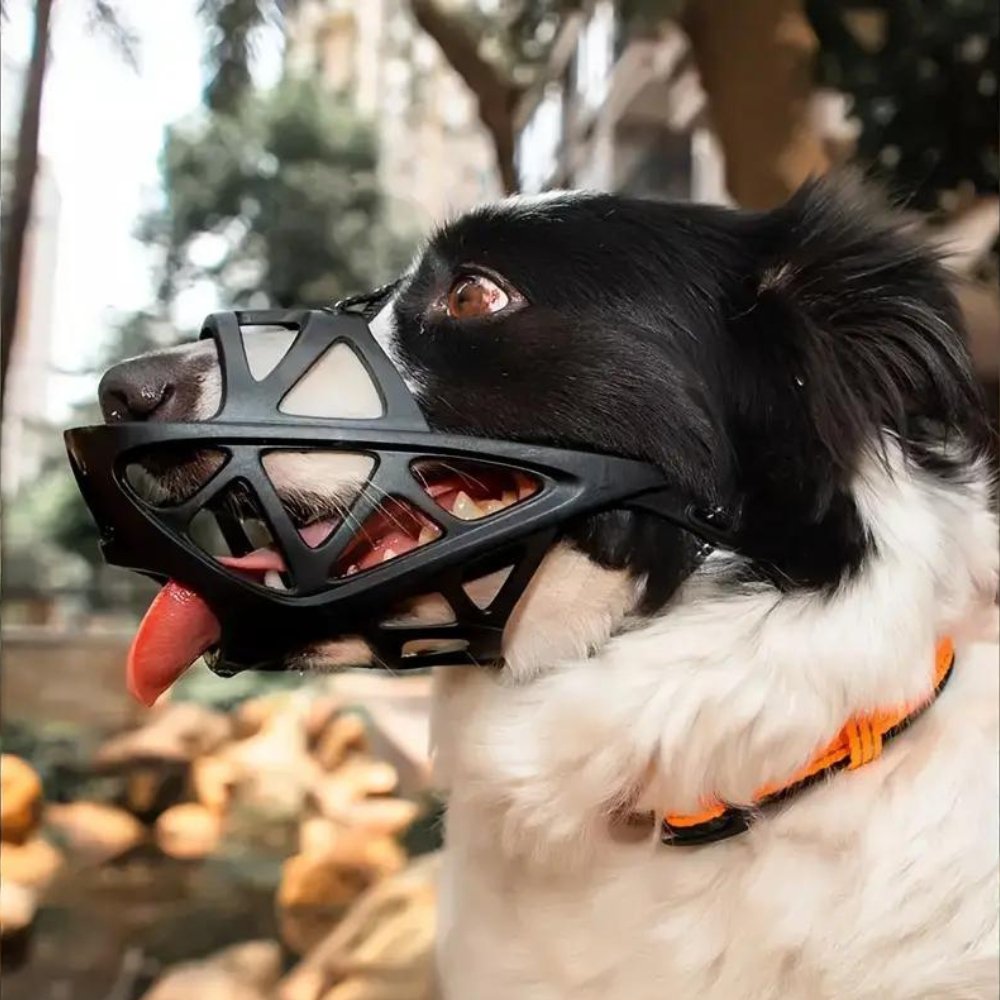 SafeBark Maulkorb für Hunde – Effektive Anti-Biss- und Anti-Bell-Lösung, Atmungsaktiv und Bequem | Karnz