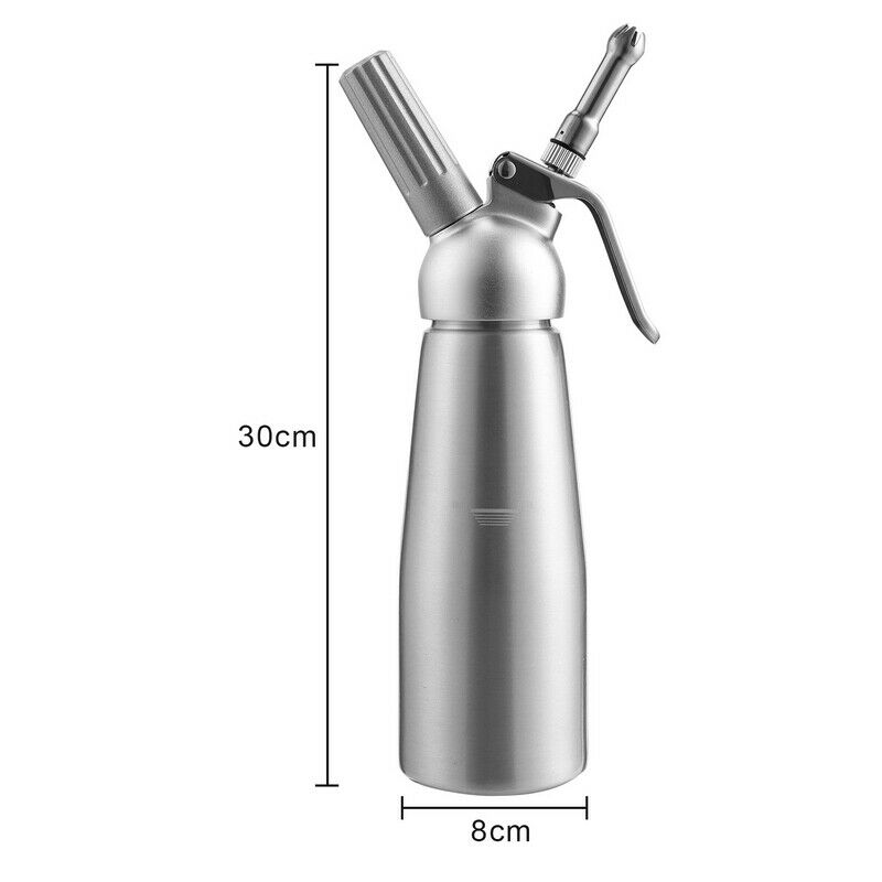 Sahnespender Alu mit 3 Düsen 500ml | Karnz