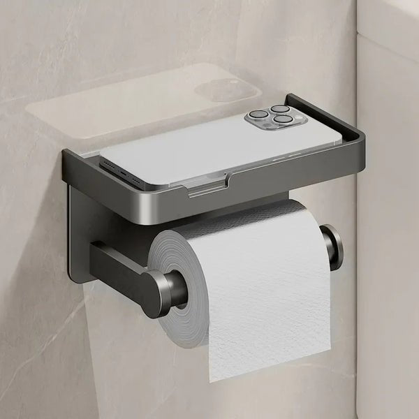 Saniflex Multifunktionaler Toilettenpapierhalter – Modernes Design und praktische Funktionalität | Karnz