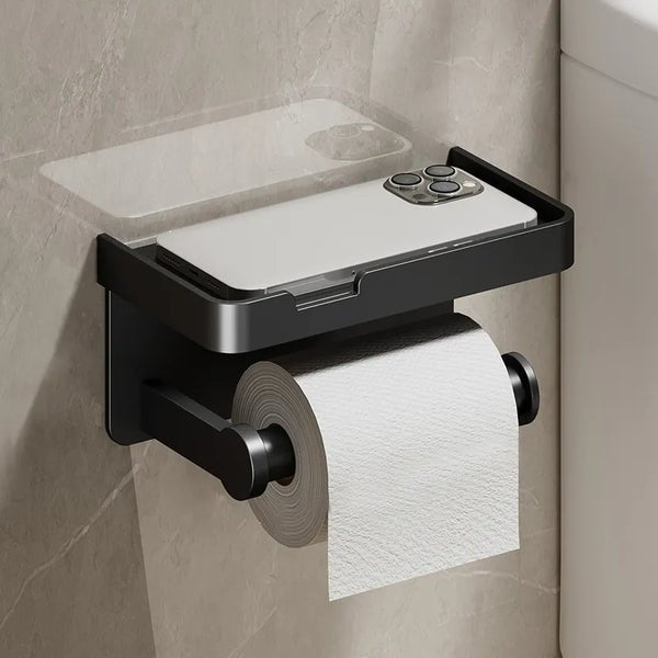 Saniflex Multifunktionaler Toilettenpapierhalter – Modernes Design und praktische Funktionalität | Karnz