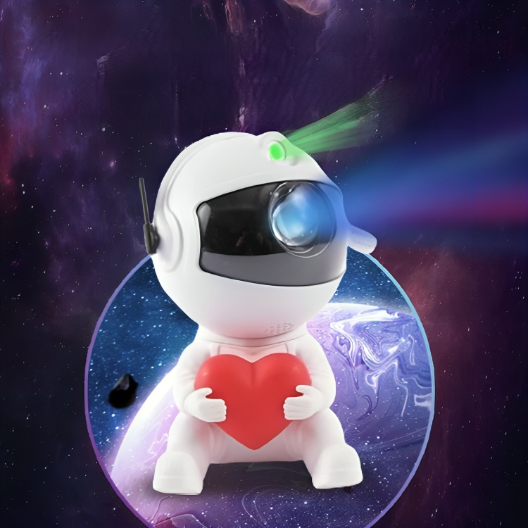 Love Astronaut Galaxy Nachtlicht Projektor