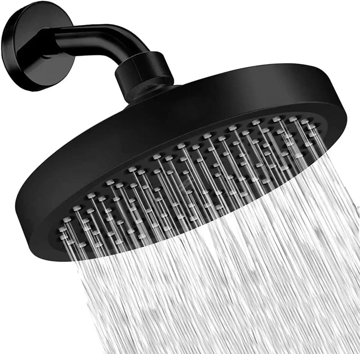 Hochdruck Regendusche Kopf mit Arm | Rundes Modell – Wandmontage Karnz