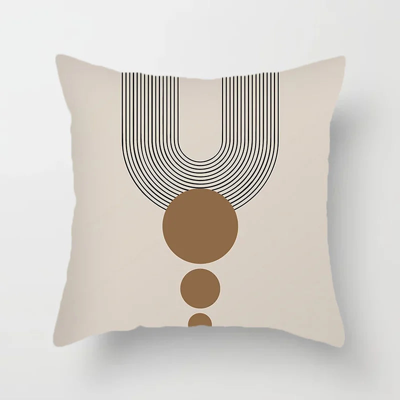 Moderne Kunst Abstraktes Muster Dekokissenbezüge Kreative Linien Sofa Stuhl Kissenhüllen Dekokissen Fall Home Office Dekor | Karnz