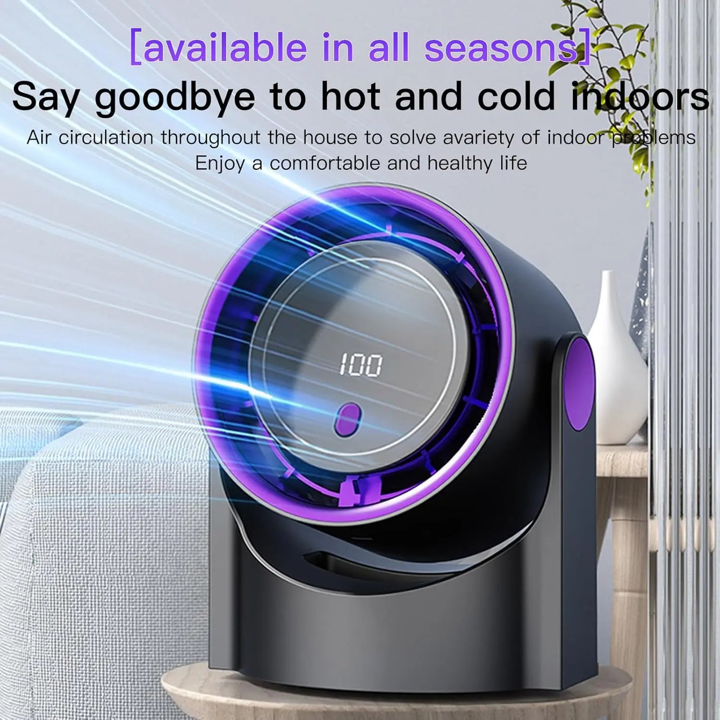Smart Desktop Electric Fan | Karnz